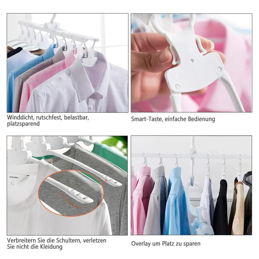 Faltbarer Multifunktions-Kleiderständer