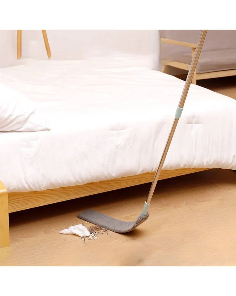 Flexibler Mikrofaser-Staubwischer mit Teleskopstange