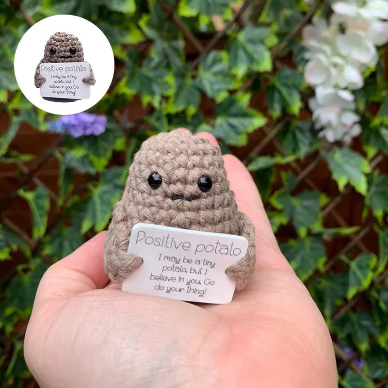Gestrickte Glückskartoffel – Dein fröhlicher Begleiter für den Alltag