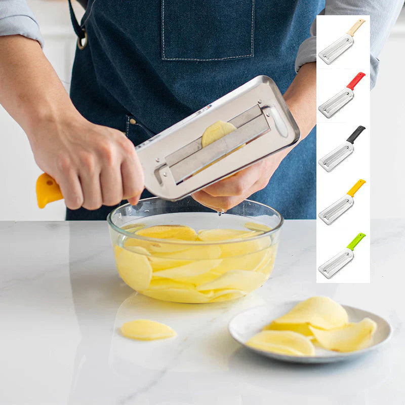 Präziser Edelstahl-Gemüseschäler – Perfekt für jede Küche!