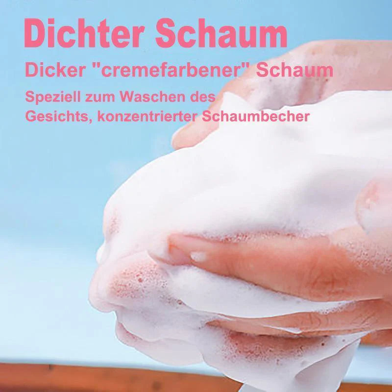Schaumspender für sanfte Gesichtsreinigung