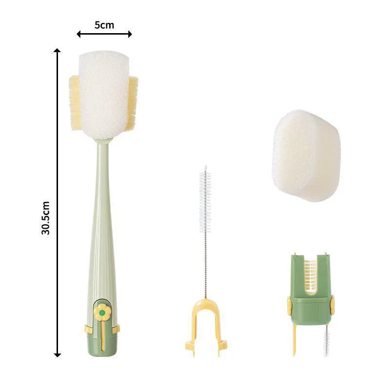 Multifunktionaler 5-in-1 Flaschenreiniger – Einfach, schnell und effektiv