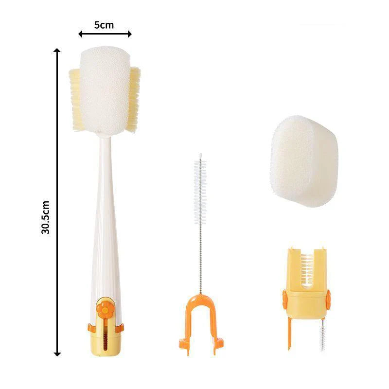 Multifunktionaler 5-in-1 Flaschenreiniger – Einfach, schnell und effektiv