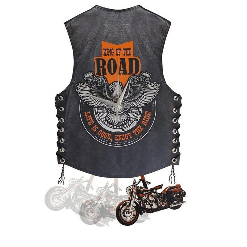 MotoSwing – Pendelnde Motorrad-Wanduhr