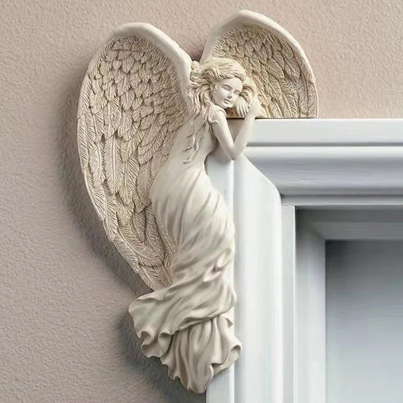 Schutzengel Türrahmen-Dekoration – Eleganz und Schutz für Ihr Zuhause