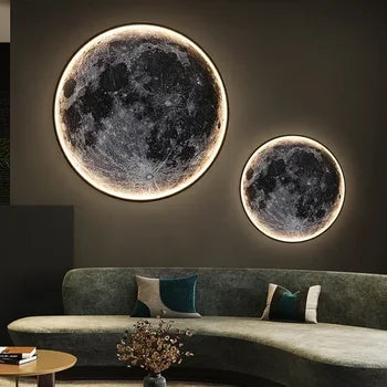 Magische Mond-Wandlampe
