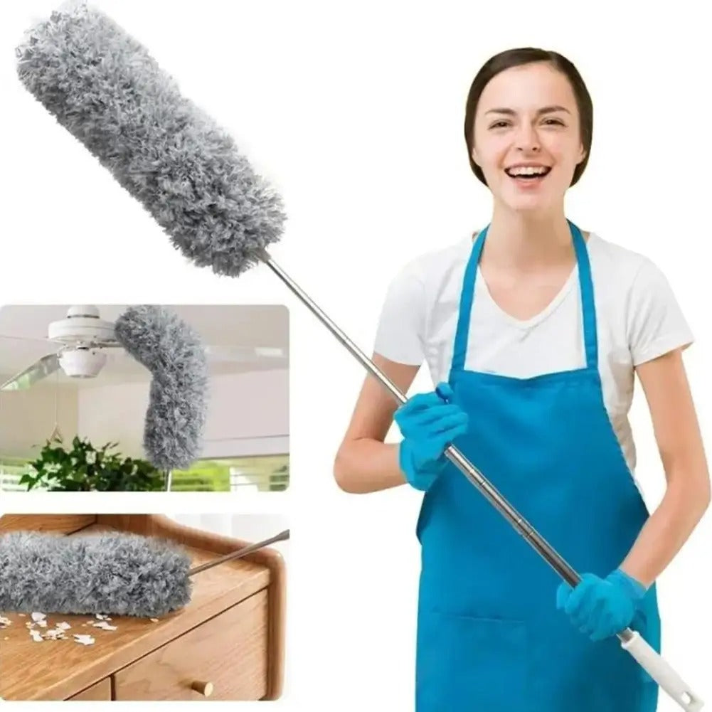 Teleskop-Staubwedel – Müheloses Reinigen hoher und schwer erreichbarer Stellen!