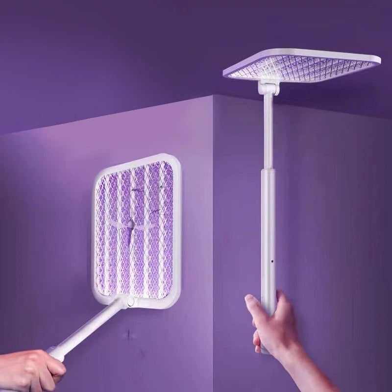 Elektrische Teleskop-Mückenklatsche – Effektiv, sicher und tragbar