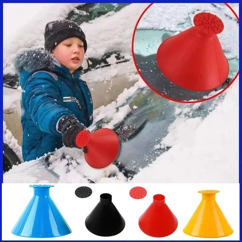 Vielseitiger Auto-Eiskratzer