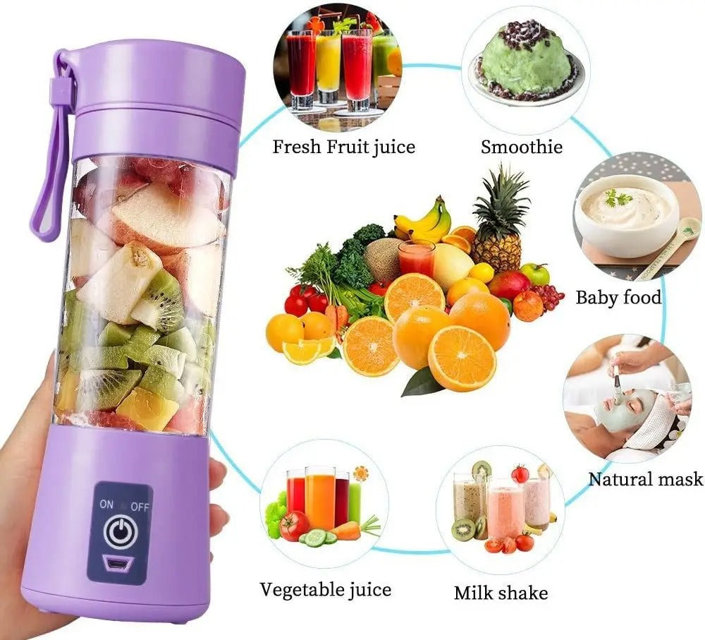 Tragbarer USB-Entsafter – Frischer Saft jederzeit und überall