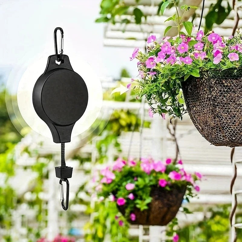 FlexiHänger – Höhenverstellbarer Pflanzenhalter für Garten & Balkon