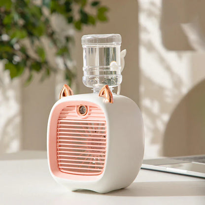 Tragbarer Sprühventilator – Erfrischung für unterwegs