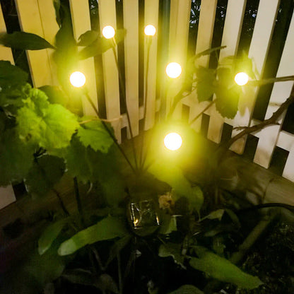 Solarbetriebene Garten LED Leuchten – Glühwürmchen Effekt