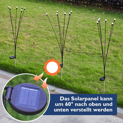 Solarbetriebene Garten LED Leuchten – Glühwürmchen Effekt