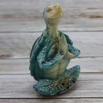 Zen-Schildkrötenfigur für Meditation & Wohnkultur