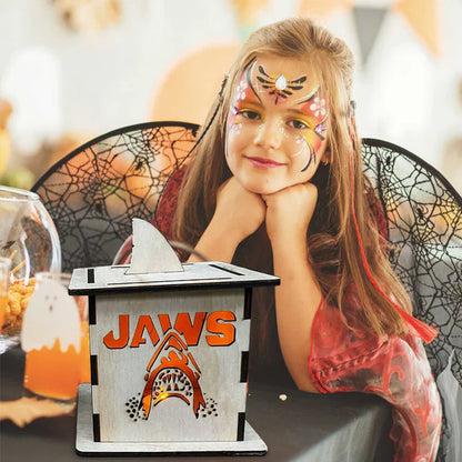 GruselJack – Holzlaterne für schaurige Halloween-Deko