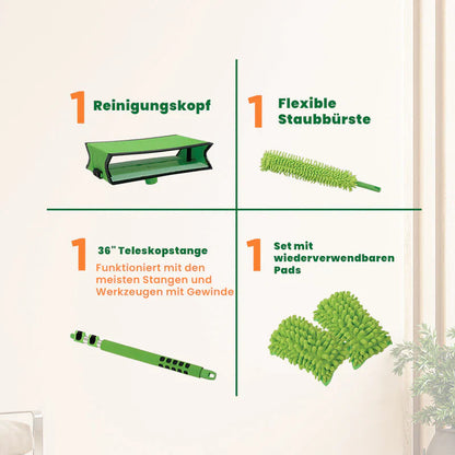 Flexibler Deckenventilator-Reiniger – Staubfrei ohne Mühe