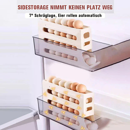 Vierstufiges Eier-Organizer-Regal