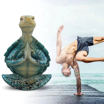 Zen-Schildkrötenfigur für Meditation & Wohnkultur