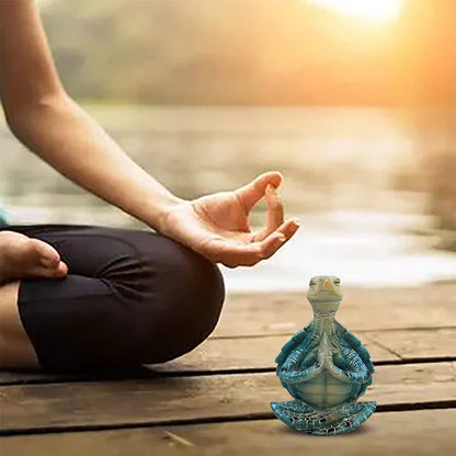 Zen-Schildkrötenfigur für Meditation & Wohnkultur