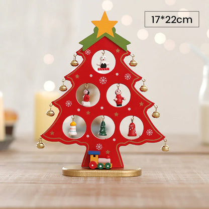 DIY Holz-Weihnachtsbaum Set – Gestalten Sie Ihren eigenen Festbaum