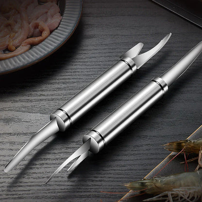 5-in-1 Multifunktionales Garnelen- und Fischmesser – Praktisch & Vielseitig