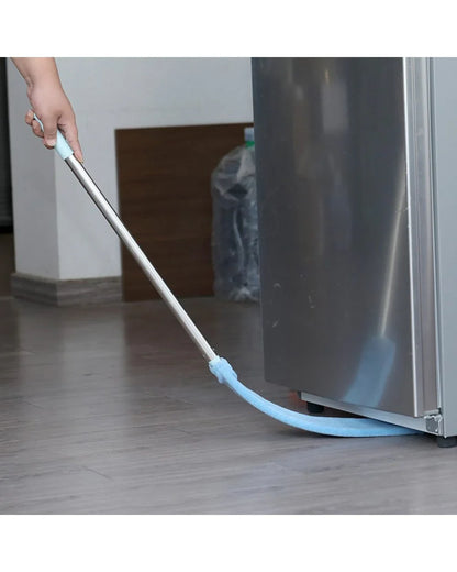 Flexibler Mikrofaser-Staubwischer mit Teleskopstange
