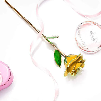 Ewige Gold-Rose