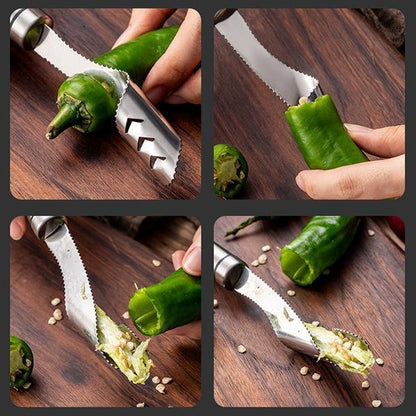 Edelstahl Samenentferner für Gemüse und Obst