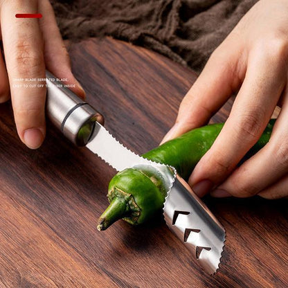 Edelstahl Samenentferner für Gemüse und Obst