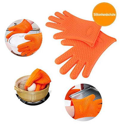 Hitzeschutz-Silikonhandschuhe – Sicheres Greifen bei hohen Temperaturen!