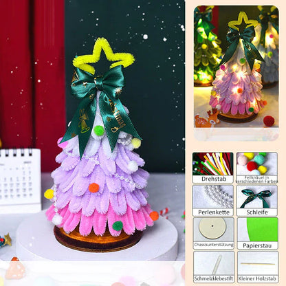 Handgefertigte Weihnachtsbaum-Ornamente zum Selbstgestalten