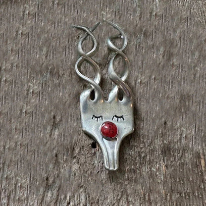 Rentier-Gabel Anhänger – Ein einzigartiger Weihnachtsschmuck!