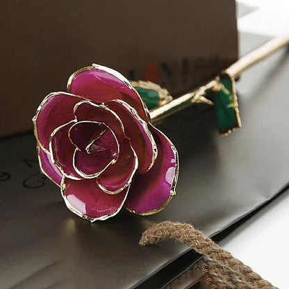 Ewige Gold-Rose
