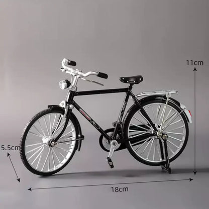 Retro-Fahrradmodell – Detailgetreue Miniatur für Sammler