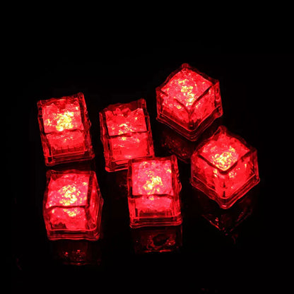 LED Eiswürfellichter – Mehrfarbiges Beleuchtungs-Set (12 Stück)