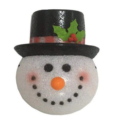Winterliche Schneemann-Lampenschirm für die Veranda