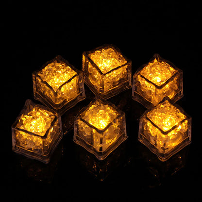LED Eiswürfellichter – Mehrfarbiges Beleuchtungs-Set (12 Stück)
