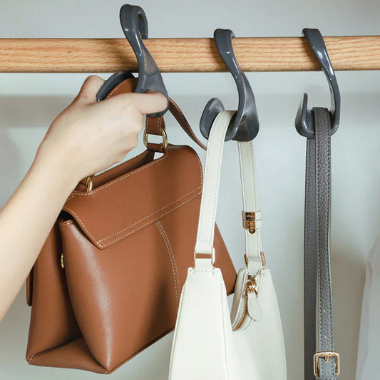Praktischer Aufbewahrungshaken – Ordnung & Schutz für deine Taschen!