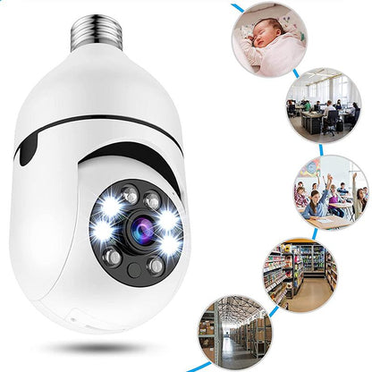 Smart Wireless Überwachungskamera mit integrierter Lampe