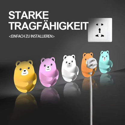 Selbstklebende Bären-Wandhaken – Praktisch & Süß!