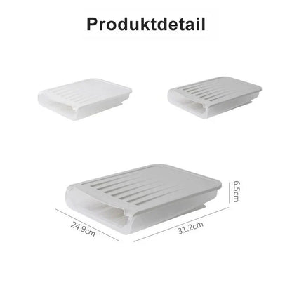 Praktischer Eierhalter mit Rollmechanismus