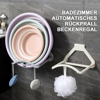 Flexibles Badezimmer-Regal mit Rückprallfunktion