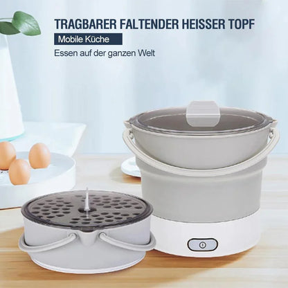 Tragbarer Faltbarer Elektrischer Heißtopf