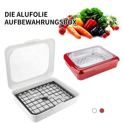 Alufolie Aufbewahrungsbox – Perfekte Lösung für Ihre Einweg-Folienpfanne