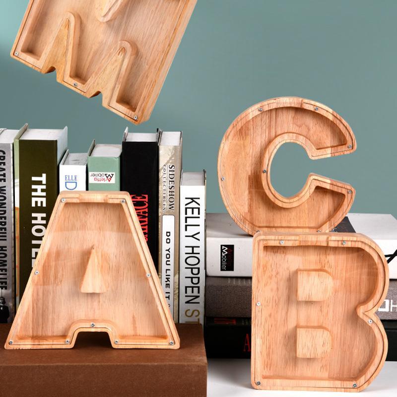 Personalisierbare Buchstaben-Spardose – Lernen & Sparen kombiniert