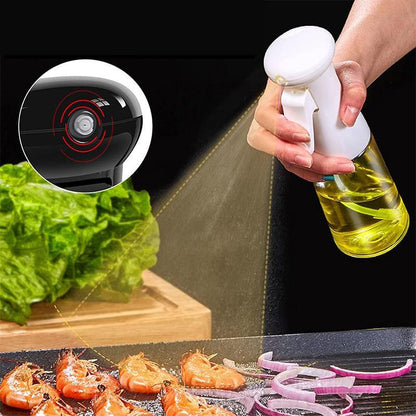 Druckluft-Sprühflasche für Öl – Perfekte Dosierung für gesundes Kochen!