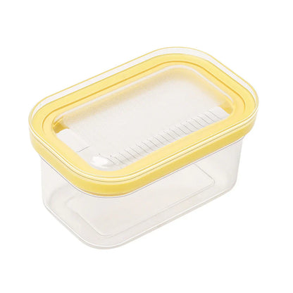 Butterdose mit integriertem Schneidesystem