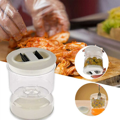 PickleFresh – Der praktische Essiggurken- & Olivenbehälter mit Sieb
