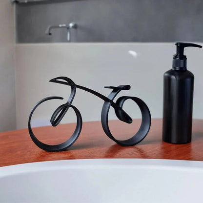 Dekorativer Metallschmuck für das Fahrrad